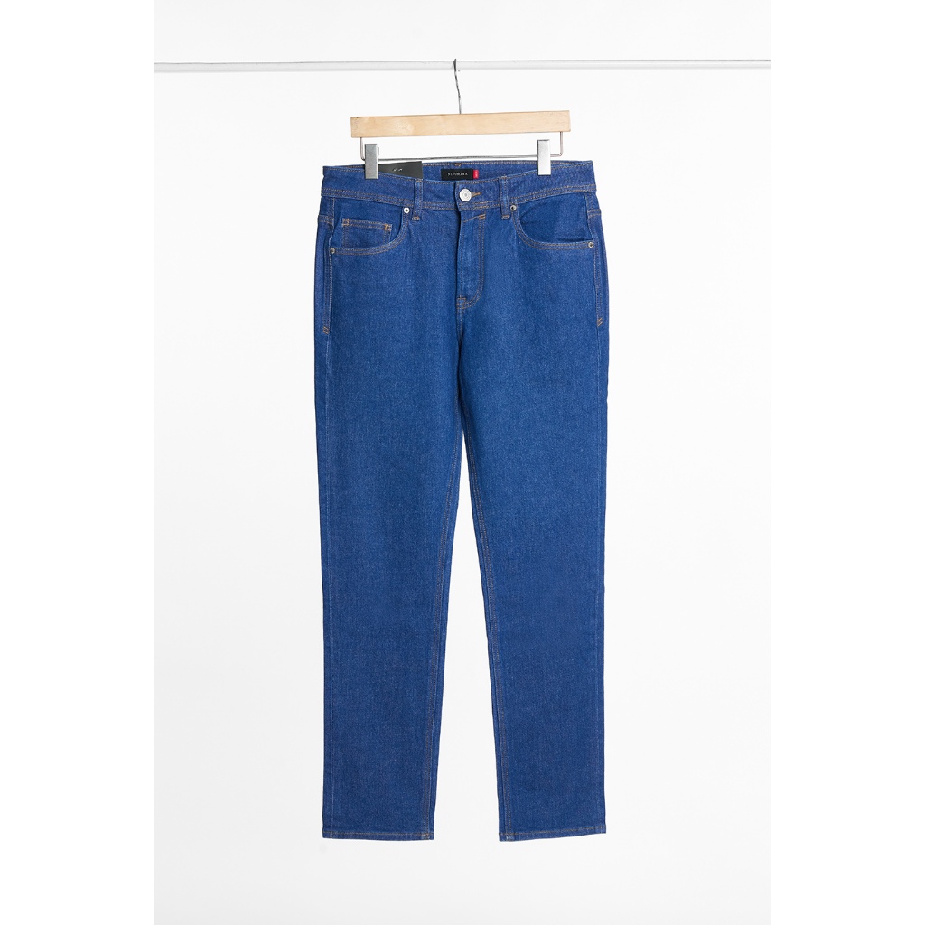 Quần Jean Nam Dáng Tapper Chất Cotton Cao Cấp Thời Trang NINOMAXX 2509014