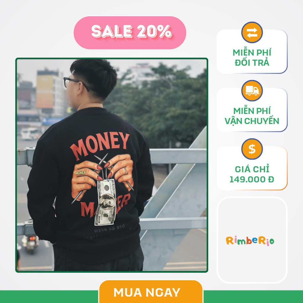 SWEATER MONEY MAKER - UNISEX