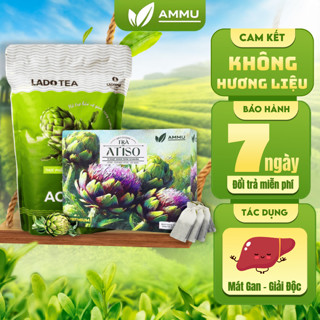 Trà Atiso Túi Lọc Thảo Mộc Giải Độc Thanh Lọc Mát Gan Tăng Cường Chức Năng Gan Cải Thiện Giấc Ngủ Ladophar , Ammu