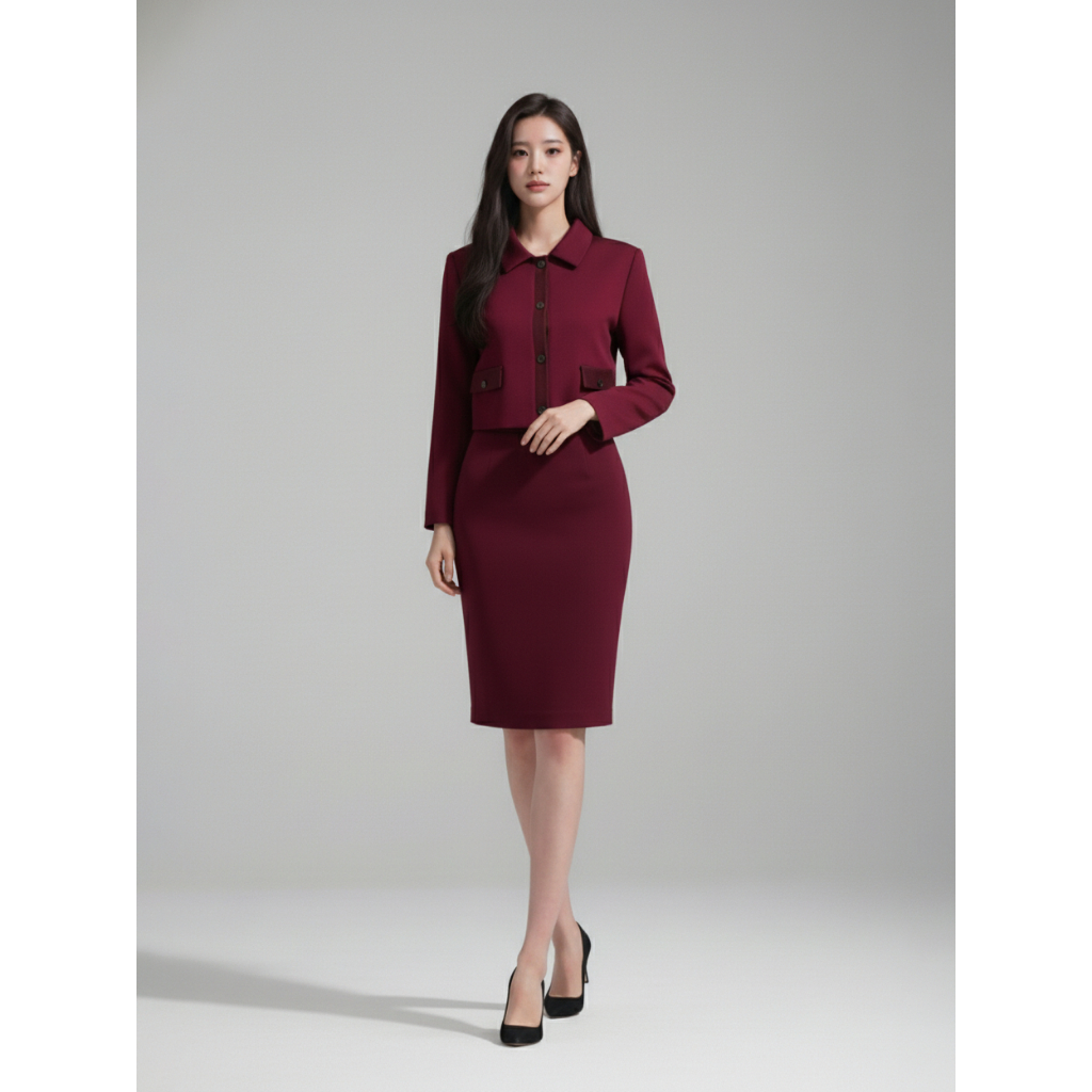 [ONLINE] Áo vest nữ Format 10005754 đính cúc trang trí