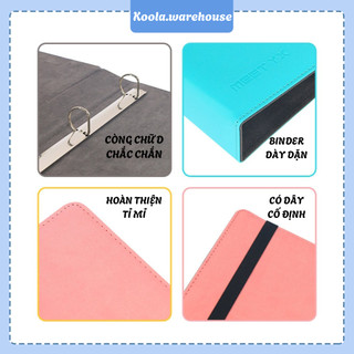 Binder A4 Meet Yx Bìa Da Cứng Cáp Chuẩn A4 27x32cm