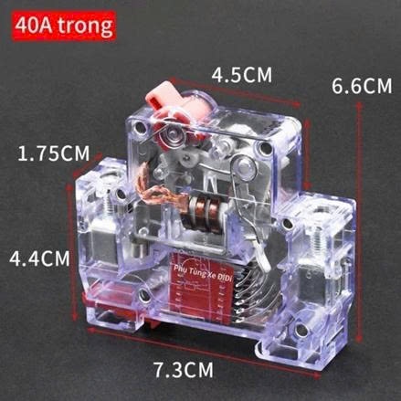 Cầu dao Atomat  40-150a dành cho xe điện tự động ngắt điện an toàn cho xe