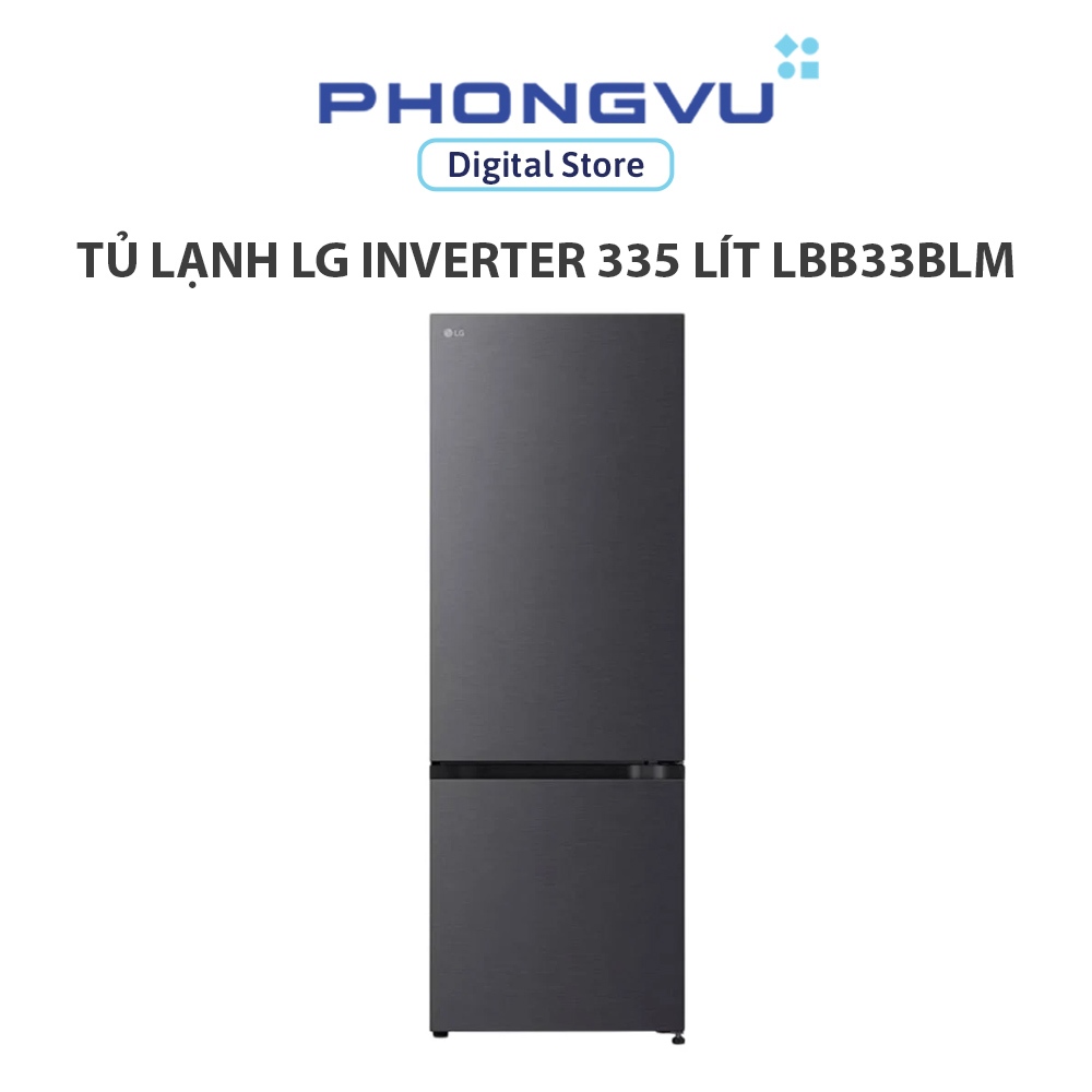 Tủ lạnh LG Inverter 335 lít LBB33BLM - Bảo hành 12 tháng
