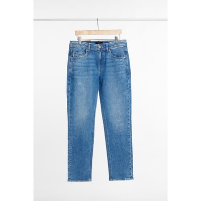 Quần Jean Nam Ninomaxx Straight RAWCORE DENIM Chất Vải Cứng Dày Độ Bền Cao Co Dãn Nhẹ 2509013