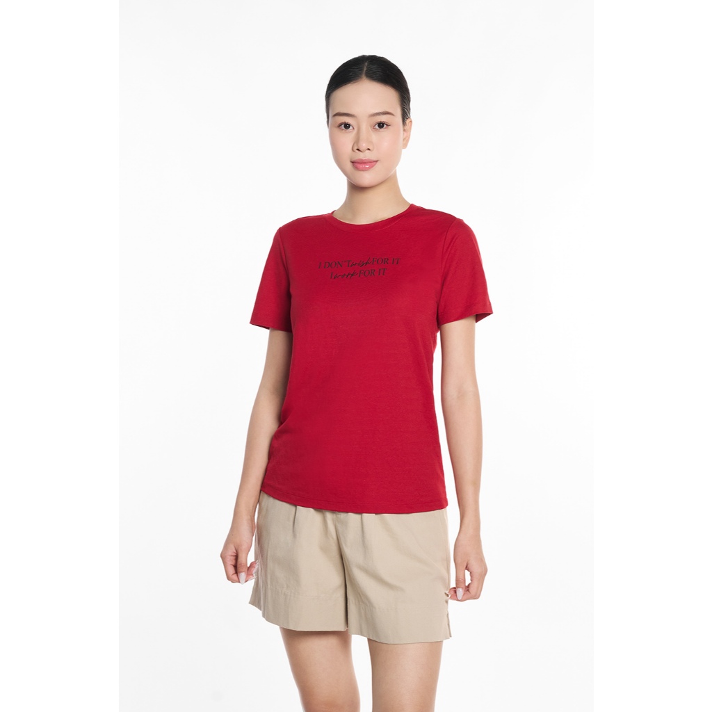 Áo Thun Graphic Nữ Tay Ngắn Ninomaxx 2510027