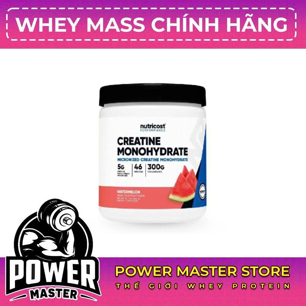 Creatine Micronized Nutricost – Bột Mịn – Bột 300g