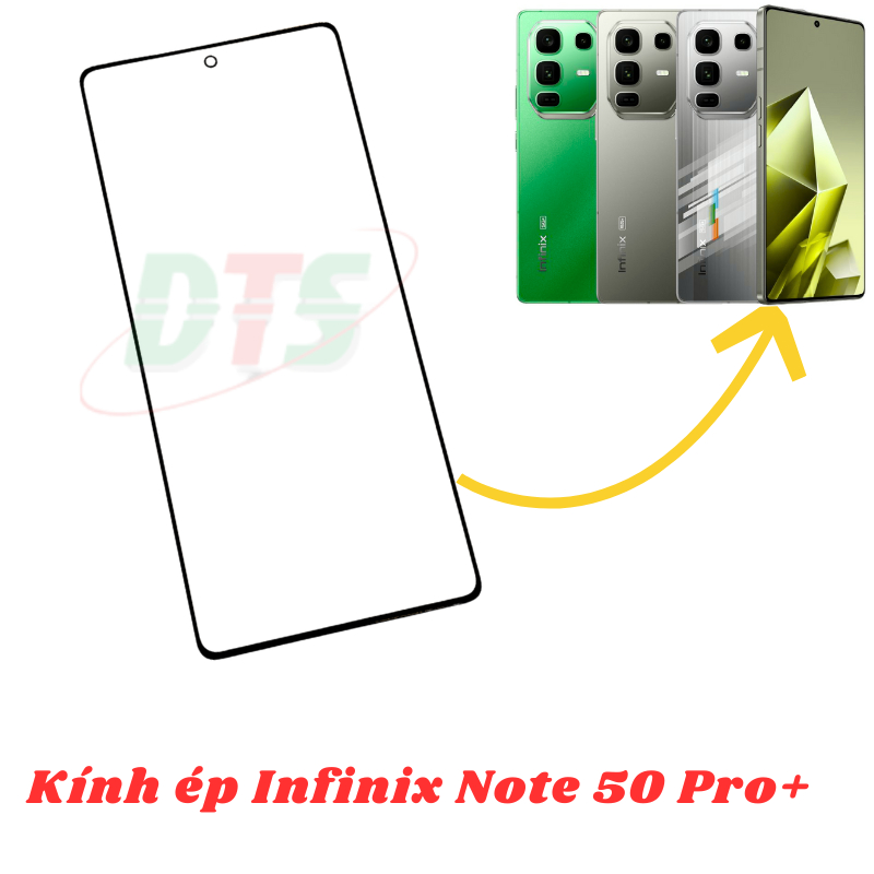 Mặt kính ép cho Infinix Note 50 Pro+ (Infinix Note 50 Pro Plus)