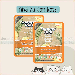 [Combo 12 Gói] Pate Cho Mèo Snappy Tom Trái Cây 70g