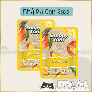 [Combo 12 Gói] Pate Cho Mèo Snappy Tom Trái Cây 70g