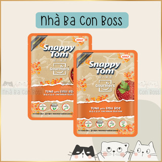 [Combo 12 Gói] Pate Cho Mèo Snappy Tom Trái Cây 70g
