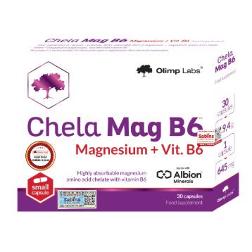 Bổ sung Magie B6 Chela Magie-B6, giảm run tay chân, tê bì, hạn chế chuột rút Hộp 30 viên