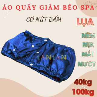 ÁO QUÂY GIẢM BÉO LỤA - chuẩn 4M : Mềm Mịn Mát Mướt - CÓ CÚC BẤM - 40kg -100kg