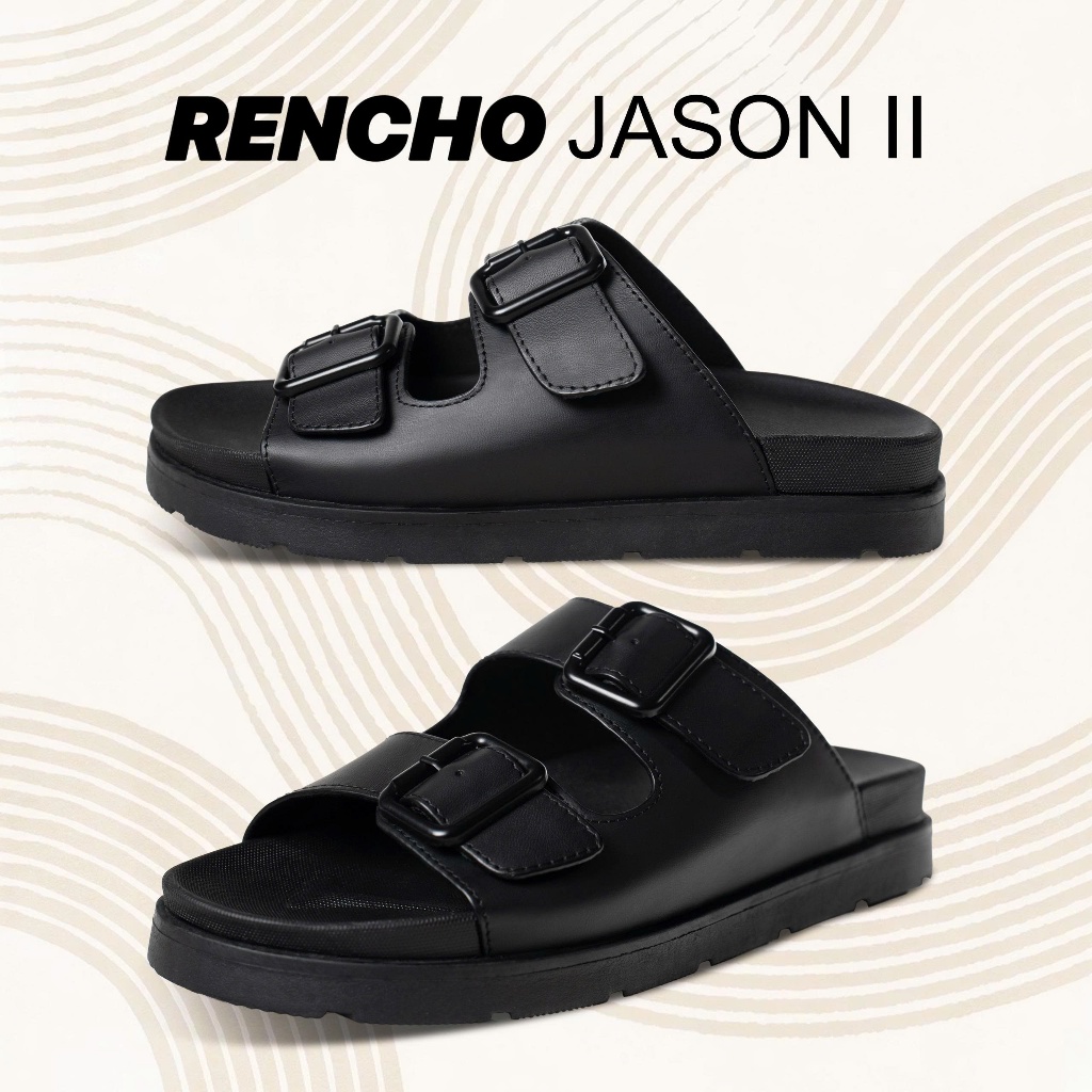 391 Dép JASON II hai quai đế cao 5cm chất liệu EVA chống trơn trượt