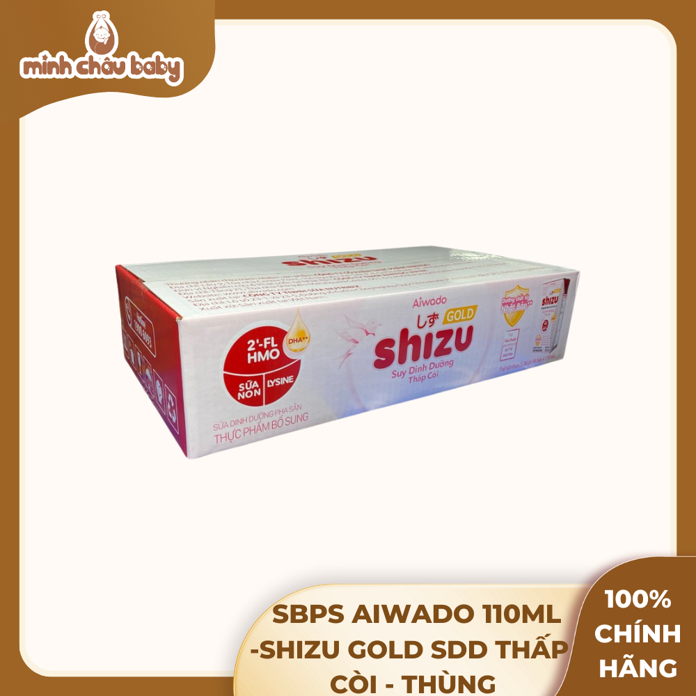 SBPS Aiwado 110ml - Shizu Gold SDD thấp còi - Thùng