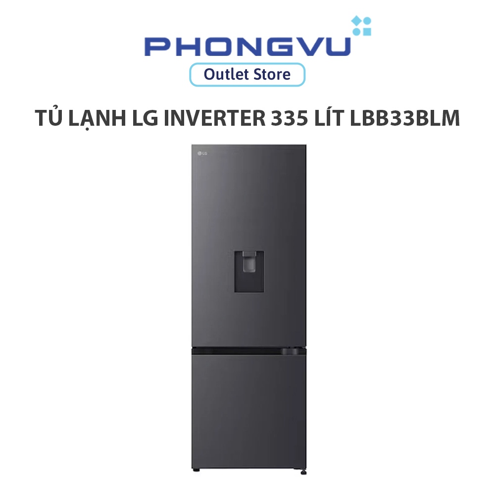 Tủ lạnh LG Inverter 332 lít LBD33BLMA - Bảo hành 12 tháng