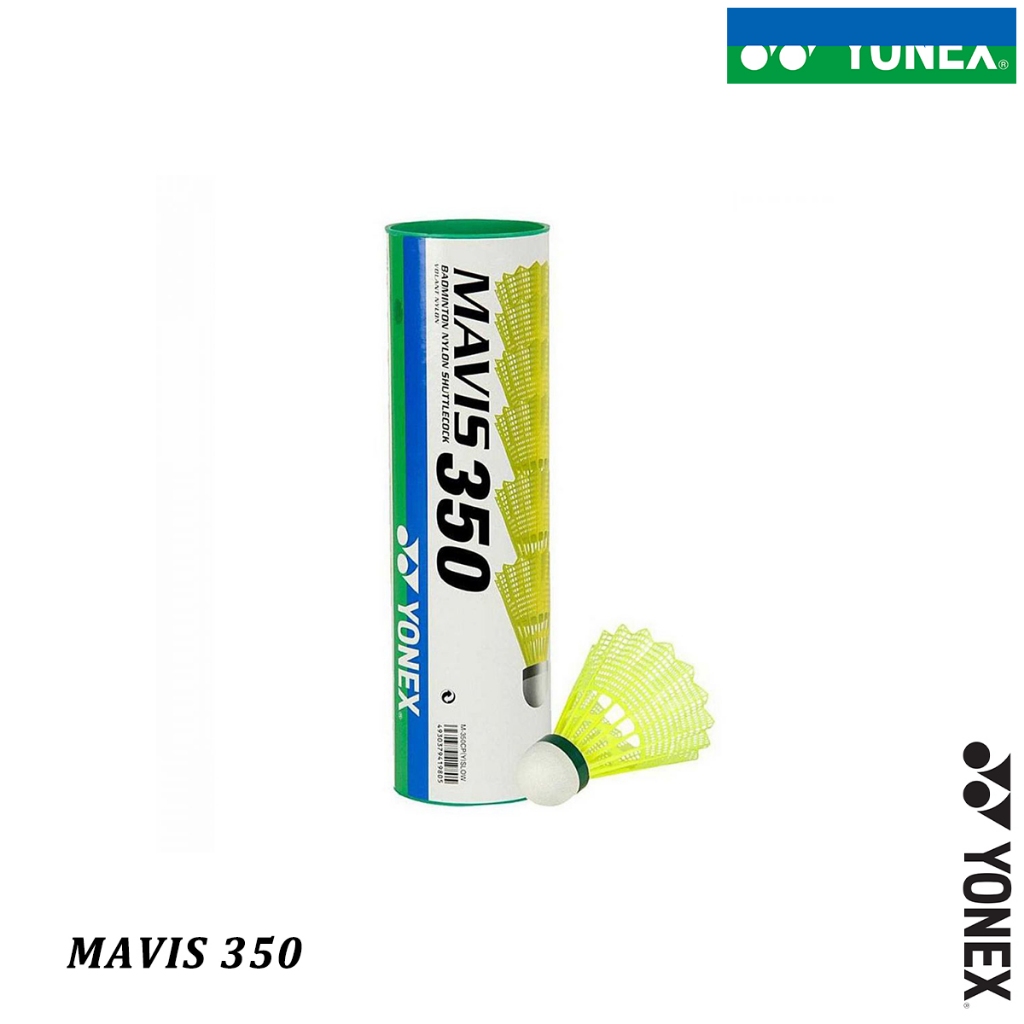Vợt cầu lông YONEX MAVIS 350 Cầu lông nylon 6 quả – Siêu bền, siêu tiết kiệm