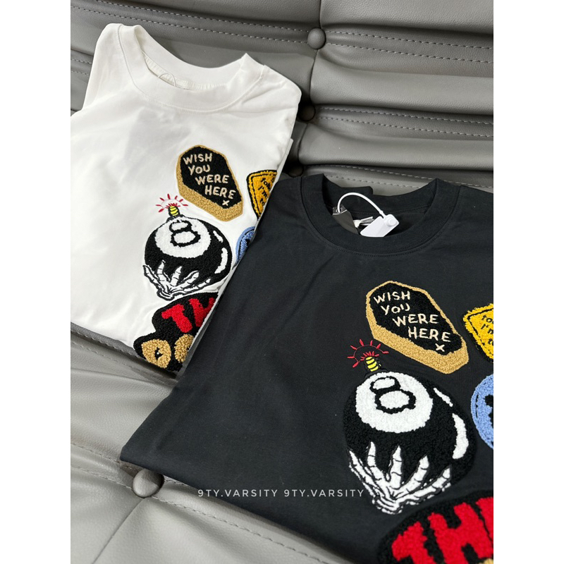 Áo Thun Unisex Regular Hoạ tiết Thêu 8Ball The Doods Wish you Were Here Chất Liệu Cao Cấp,ThoángMát 2026 | BigBuy360 - bigbuy360.vn