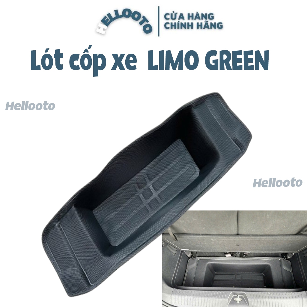 Lót cốp xe Vinfast Limo Green, Khay lót cốp dưới Limo Green