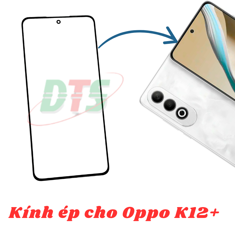 Kính ép dùng cho Oppo K12+ (K12 Plus)