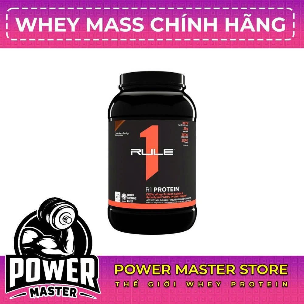 Sữa Bột R1 Protein Rule 1 2Lb (900g) Sữa Rule 1 Whey Protein Isolate