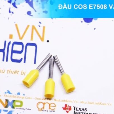 Đầu COS E7508 Vàng (10 Chiếc) Mã LK_06778