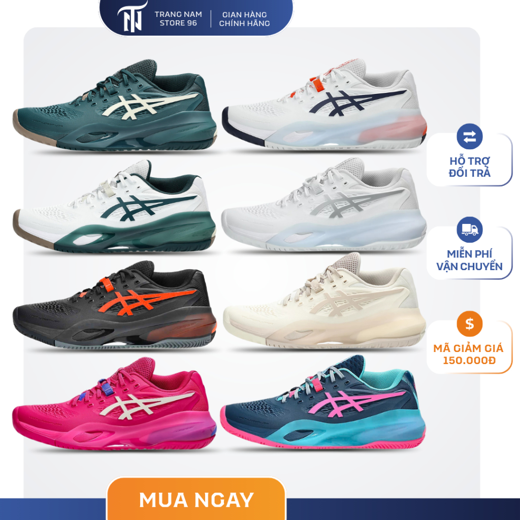 Giày Tennis,Pickleball GEL-RESOLUTION X Full Các Phối Màu Bản Chuẩn Hottrend