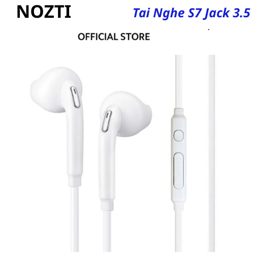 Tai nghe có dây S7 Chính Hãng nhét tai dùng nghe nhạc gọi điện chơi game thu âm bảo hành 6 tháng