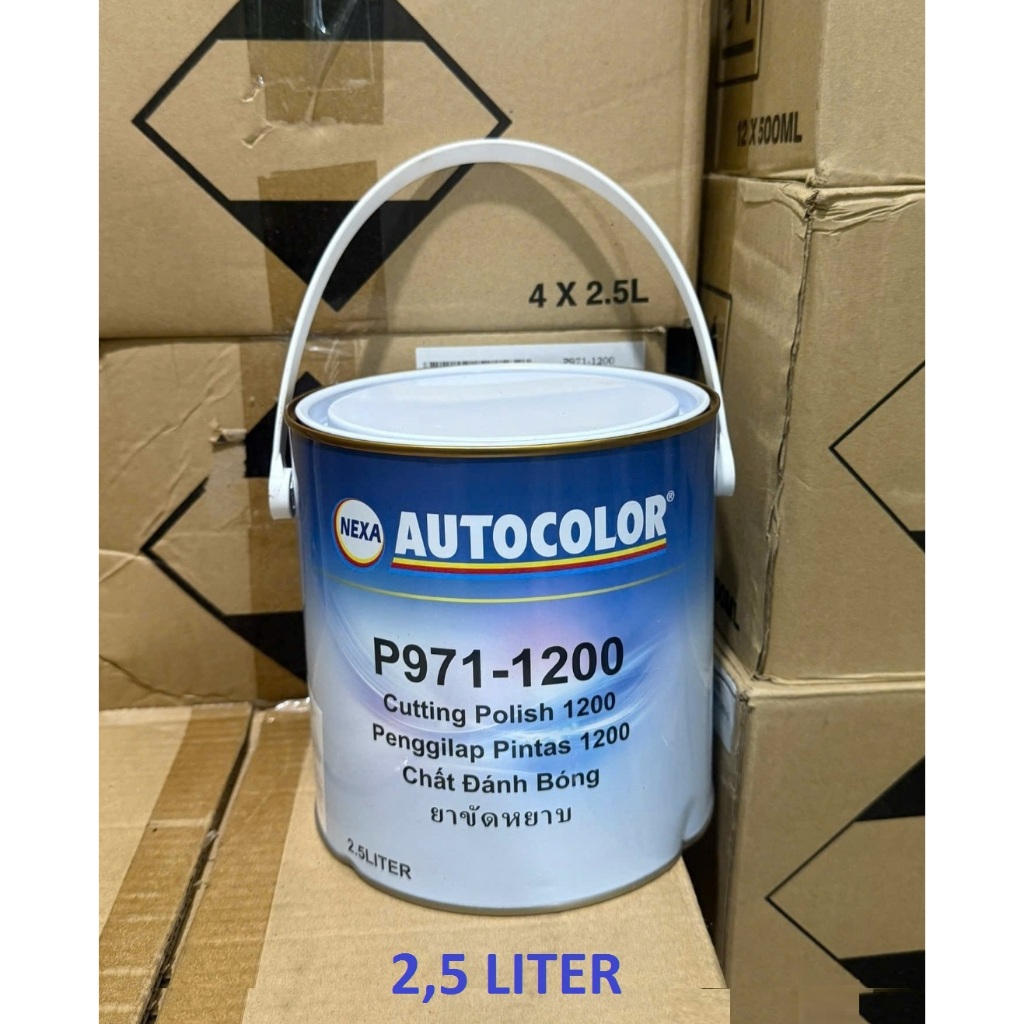 Xi đánh bóng Nexa Autocolor P971-1200 (mẫu mới) - 2,5 Liter