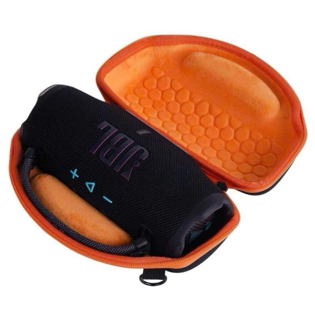 Túi Đựng Loa Charge 6 Chống Nước Vỏ Cứng Chống Sốc Trầy Xước Màu Cam Đen Thể Thao Dành Cho Loa Di Độ