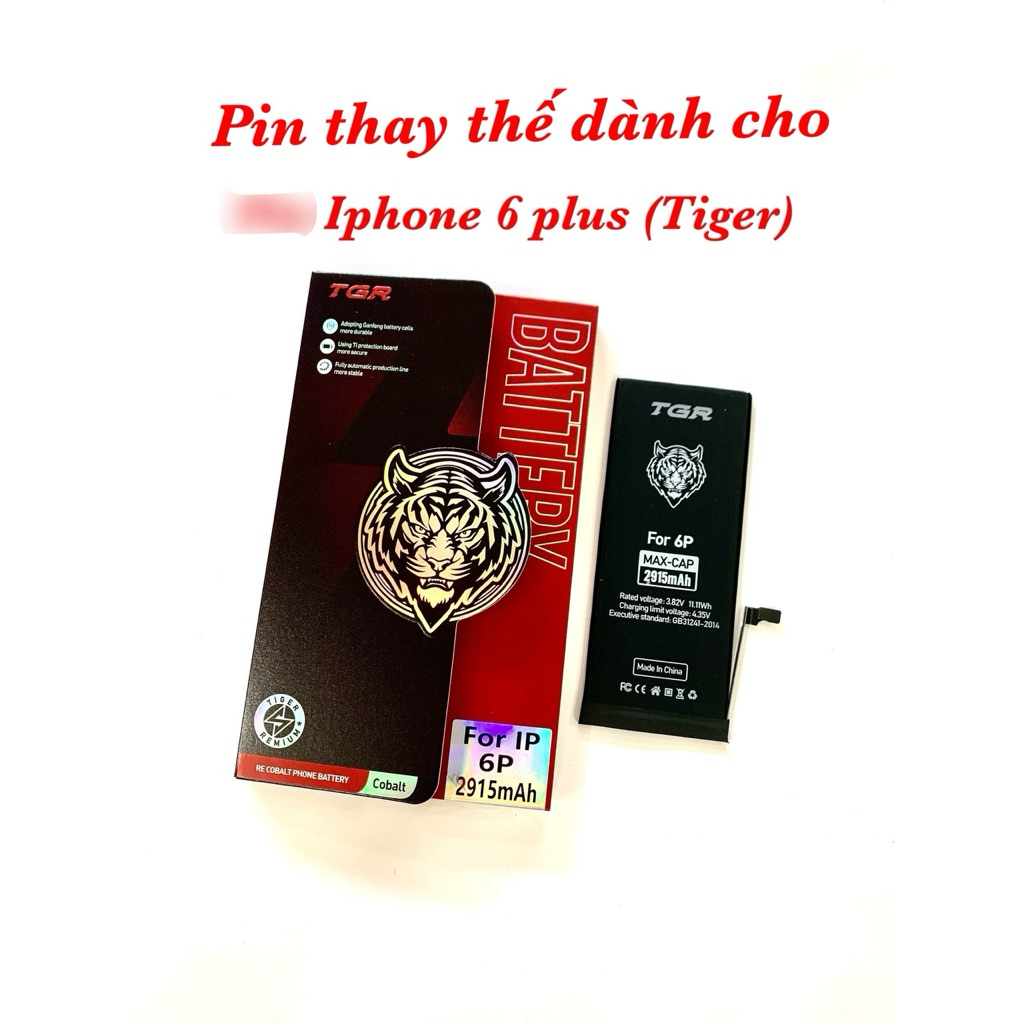 Pin thay thế dành cho iphone 6 plus (như hình chụp)