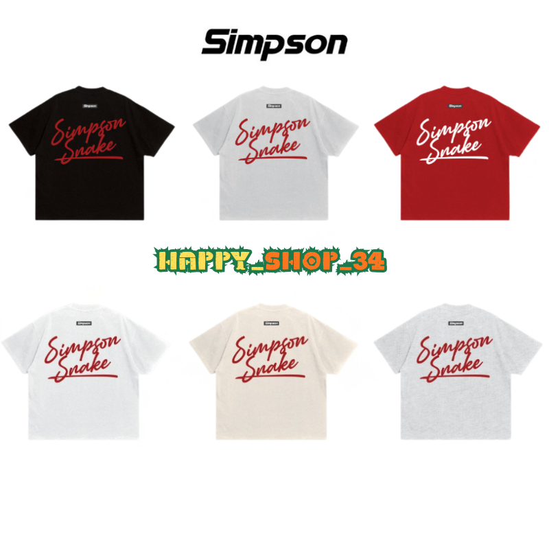 Áo Thun Boxy 3D Simpson Snake Local Brand Unisex Nam Nữ Oversize Cực Chất HOT HIT NEW 2025 | BigBuy360 - bigbuy360.vn