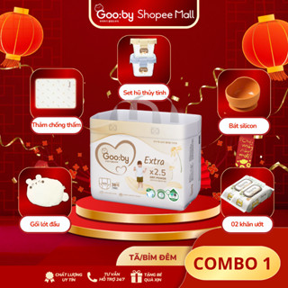Tã/bỉm quần, dán Gooby Siêu mỏng mềm mại, chống tràn, an toàn, siêu thấm hút size NB/S/M/L/XL/XXL/XXXL  cho bé 5 - 30KG