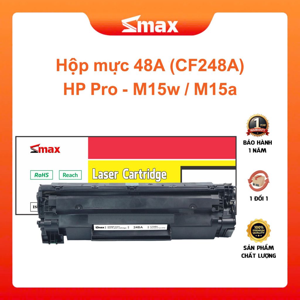 Hộp mực HP Pro M15w / M15a mã 48A (CF248A) || Smax