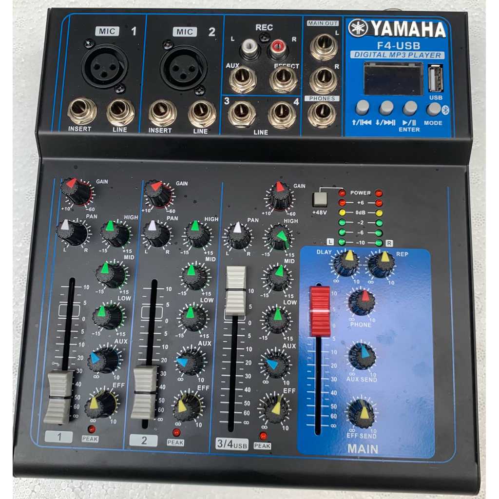 Mixer Mini Yamaha F4-USB