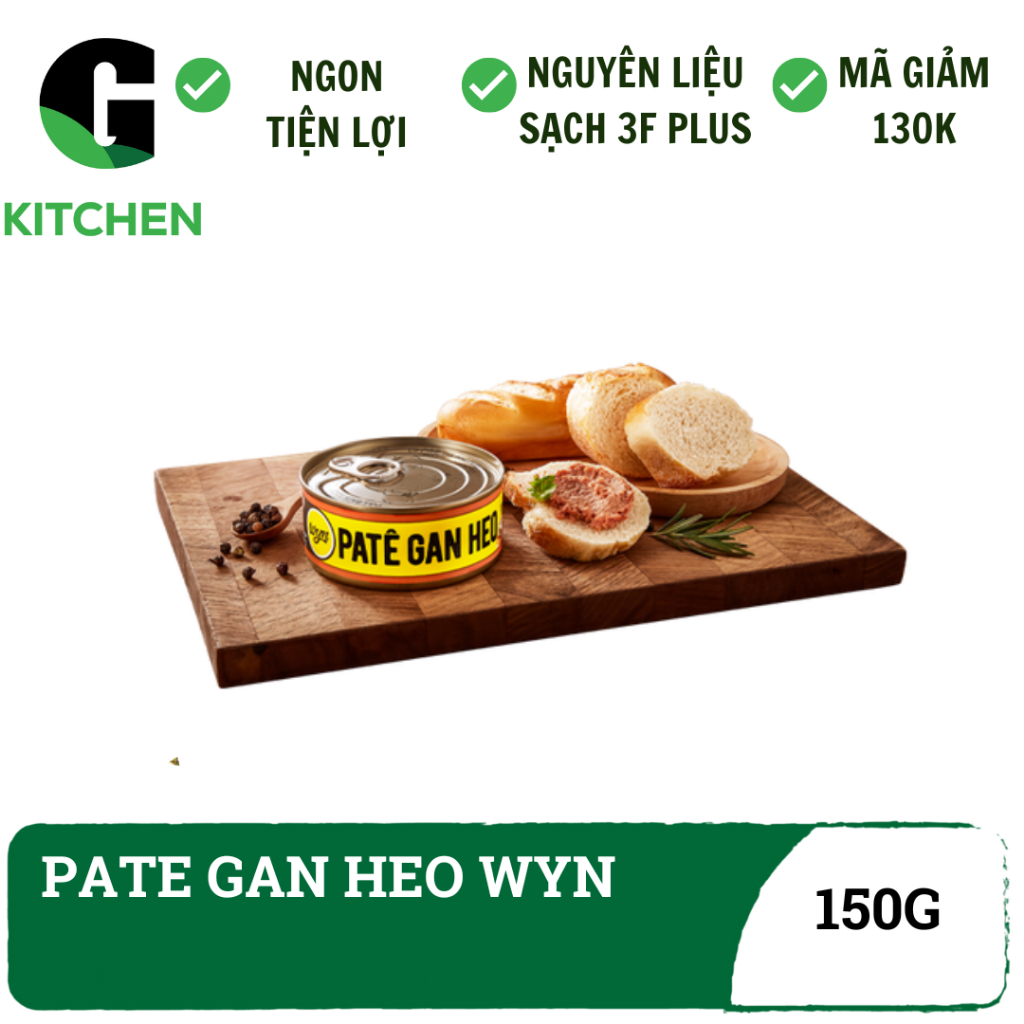 Pate Gan Heo WYN G Kitchen 150G ,pate