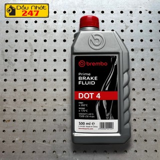 Dầu thắng Brembo Prime Brake Fluid DOT 4 500ml