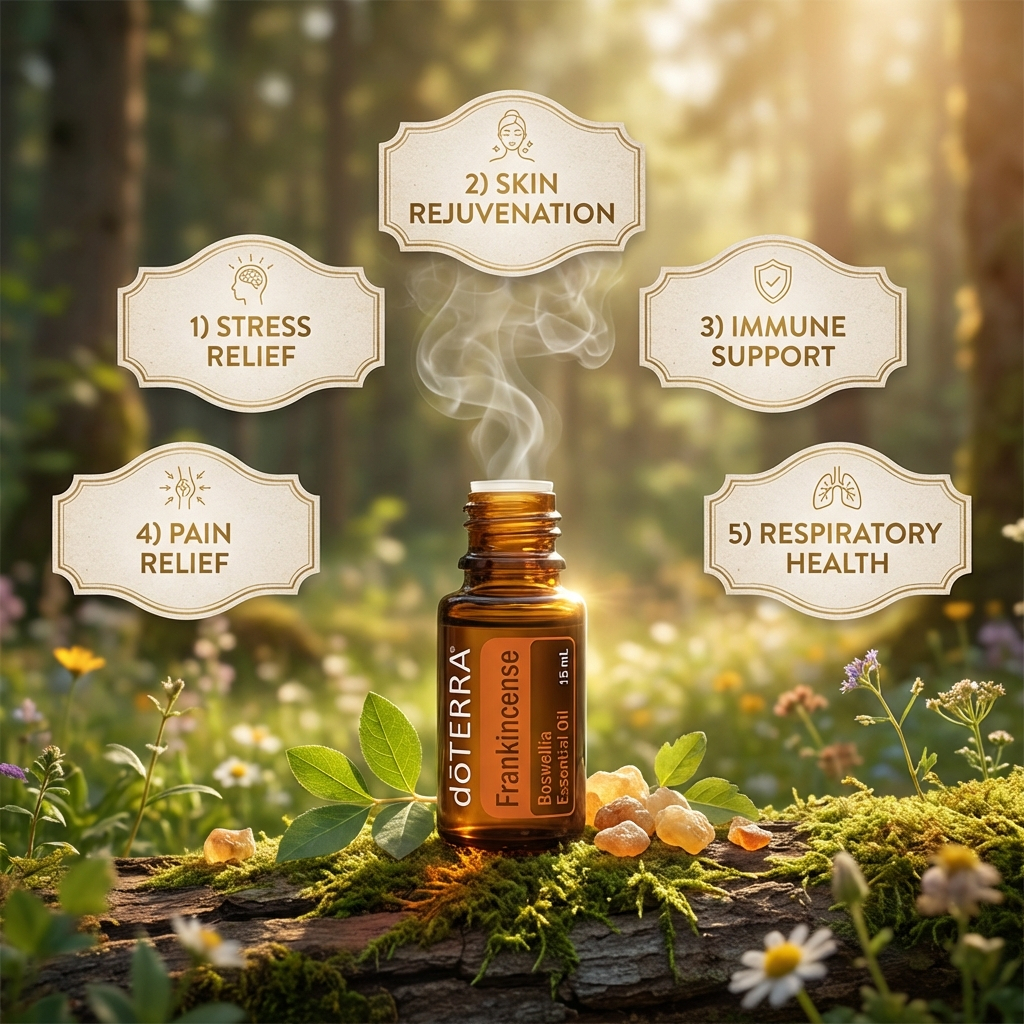 Tinh Dầu Nhũ Hương Frankincense doTERRA USA 15ml - Frankincense Oil - doTERRA Esential oil