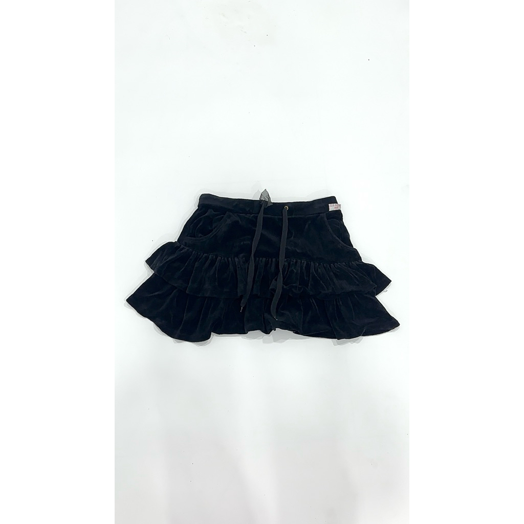 [ĐỒ 2HAND] Liz Lisa Doll Velvet Ruffle Mini Skirt (Japan Tag)