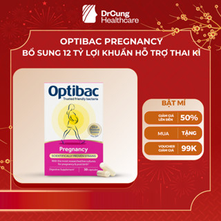 Men Vi Sinh Optibac Probiotics Pregnancy - Men Vi Sinh Dành Cho Mẹ Bầu DrCung Healthcare (30V)