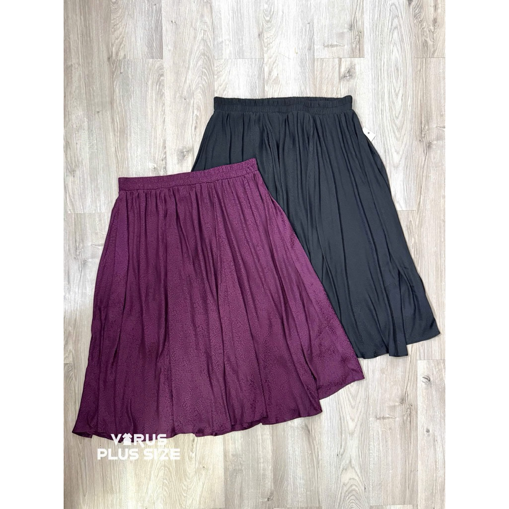 [CÓ BIGSIZE][virusplussize]Chân váy Ophelia bigsize chất mát mịn
