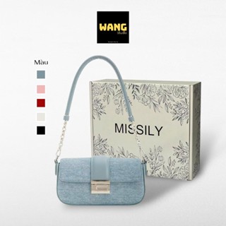 [Full box] Túi Xách Nữ Đeo Vai Đeo Kẹp Nách Chất Liệu Da PU Khóa Kim Loại Đơn Giản Tiện Dụng (nđ503)