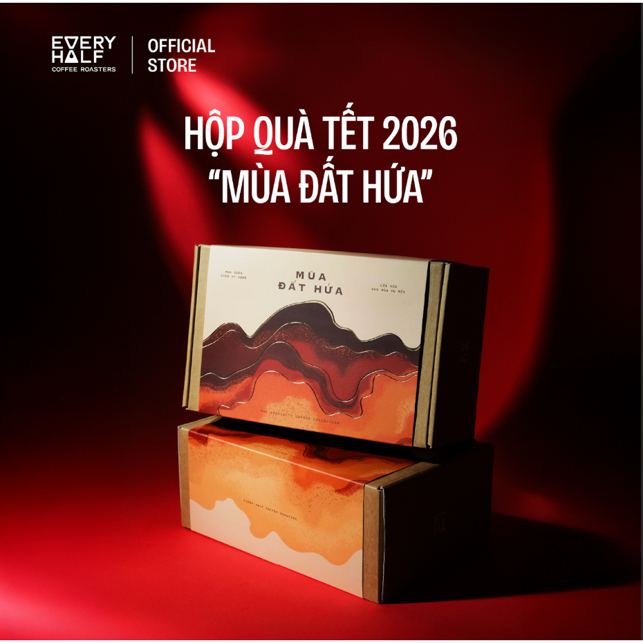 [SẢN PHẨM MỚI] Set Quà Tặng 2026 Mùa Đất Hứa Every Half - Cà Phê Nguyên Hạt