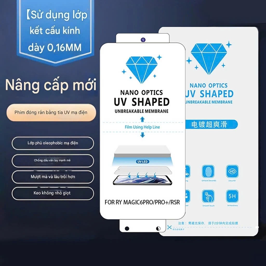 Miếng Dán Nano UV SHAPED Cao Cấp Cho Xiaomi Mi 15 / Mi 14 / Mi 13 / Mi 12 / Pro / Ultra / S Ultra / 