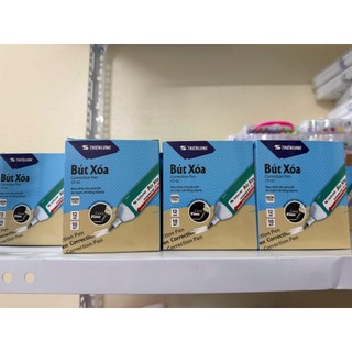 Hộp 10 Bút xóa nước 12ml TL CP-02 - Viết xóa sạch, nhanh khô, an toàn sử dụng, phù hợp học sinh, sinh viên, văn phòng