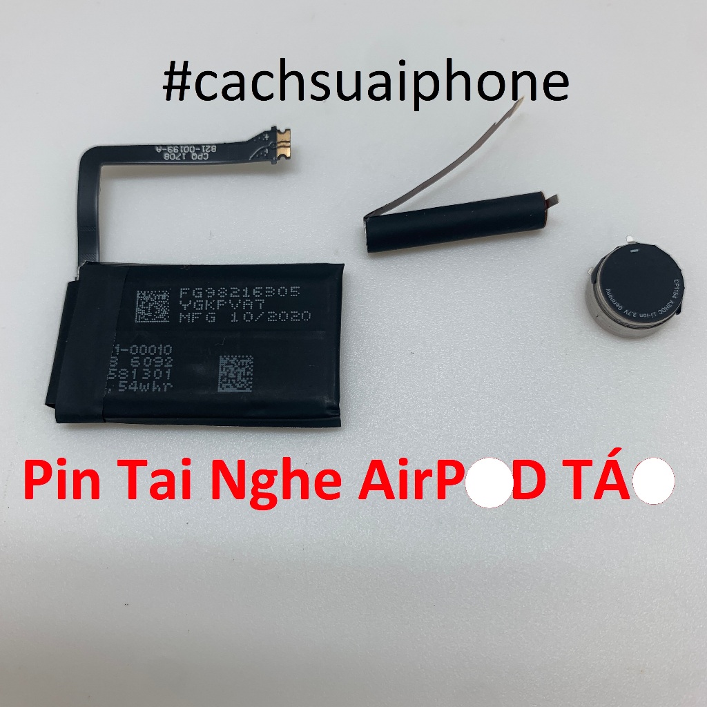 Pin Tai Nghe cho AirPods & Pin Hộp Sạc – Tương Thích AP 1 / 2 / 3 / PRO / PRO 2 / PRO 3