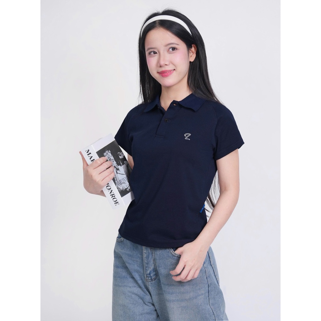 Áo POLO BABYTEE Local Brand Lavi Studio / Logo Thêu Đứng Form Hách Dáng Ôm Body | BigBuy360 - bigbuy360.vn