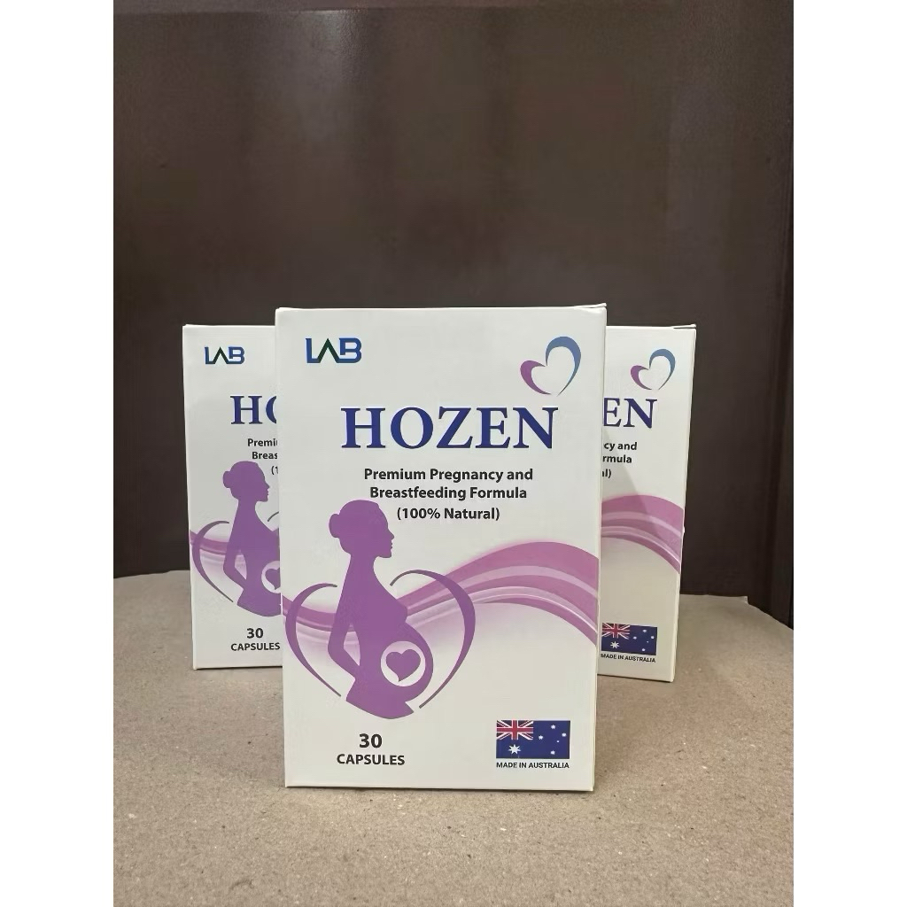 mẫu mới Hozen - Bổ sung vitamin, khoáng chất cho phụ nữ mang thai, cho con bú(cam kết hàng chính hãn
