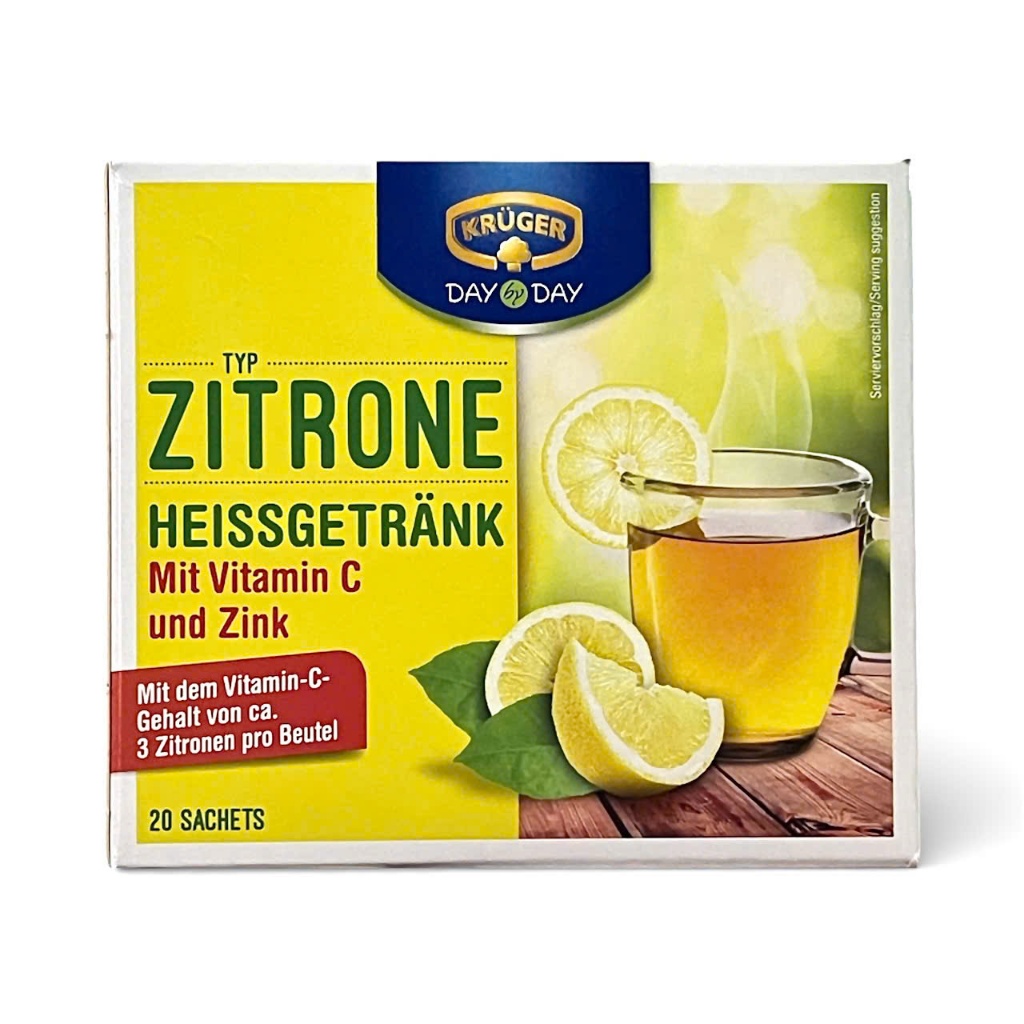 Bột trà chanh hoà tan Kruger