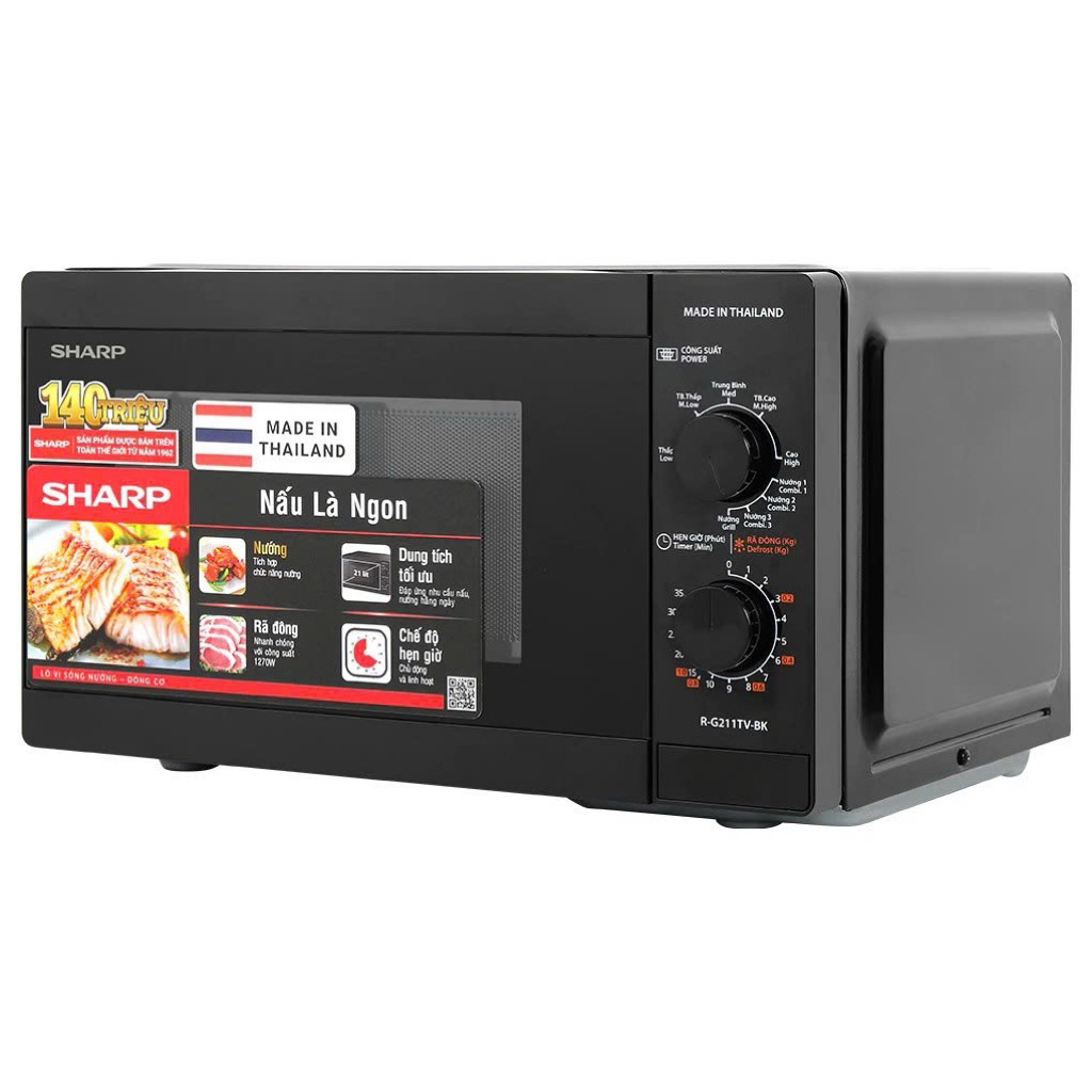 Lò Vi Sóng Cơ Có Nướng R-G211TV-SL