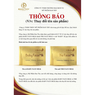 Kem the face milk cấy trắng mặt Đan thy